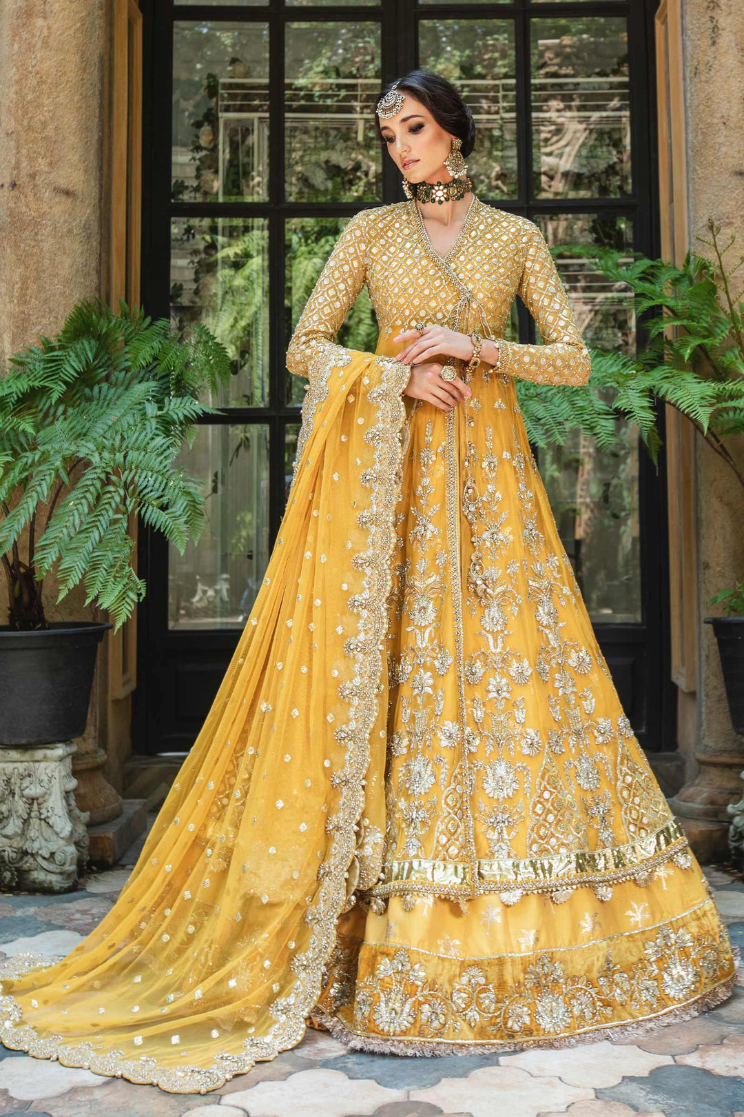 Maria B | Bridal Couture | Nura by Maria B - Designer Dress - Type: Ladies Clothes - Available at Libayah - 100% Original