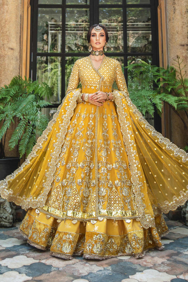 Maria B | Bridal Couture | Nura by Maria B - Designer Dress - Type: Ladies Clothes - Available at Libayah - 100% Original