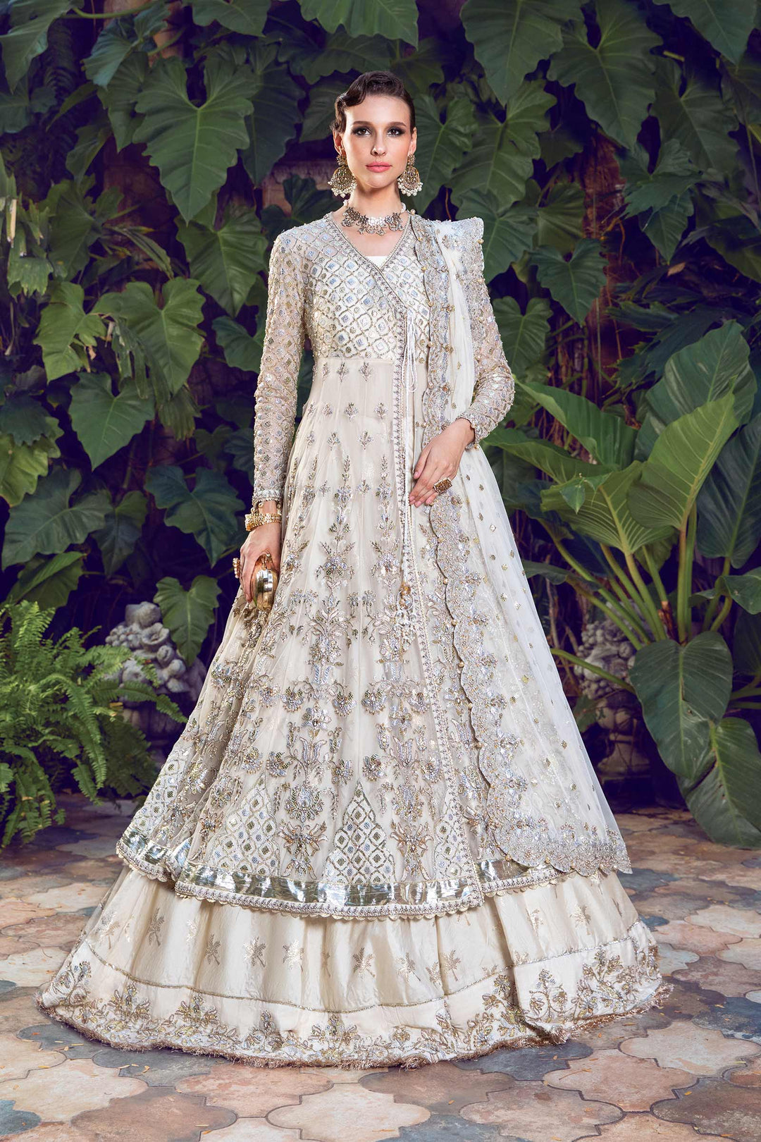 Maria B | Bridal Couture | Iyla by Maria B - Designer Dress - Type: Ladies Clothes - Available at Libayah - 100% Original