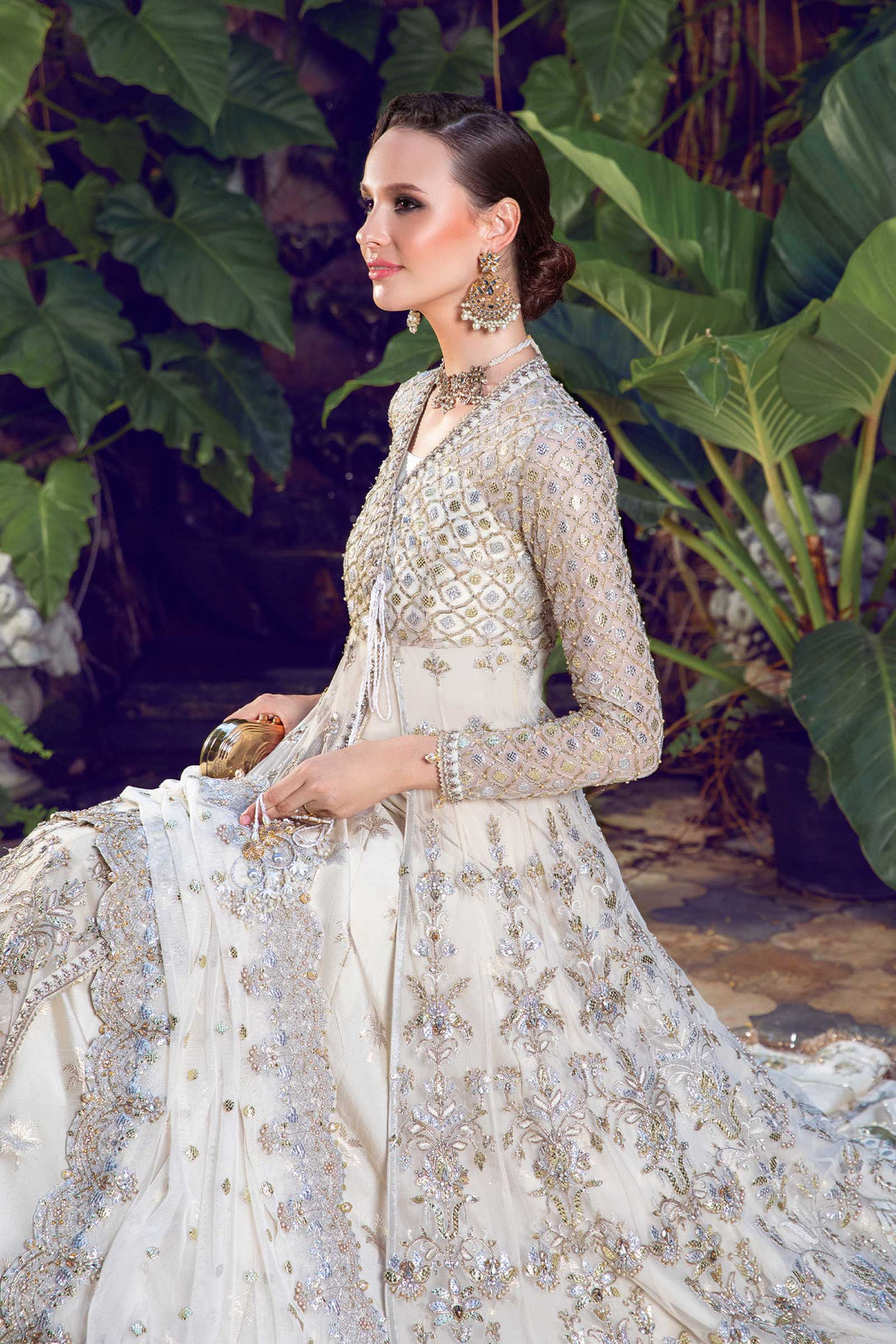 Maria B | Bridal Couture | Iyla by Maria B - Designer Dress - Type: Ladies Clothes - Available at Libayah - 100% Original