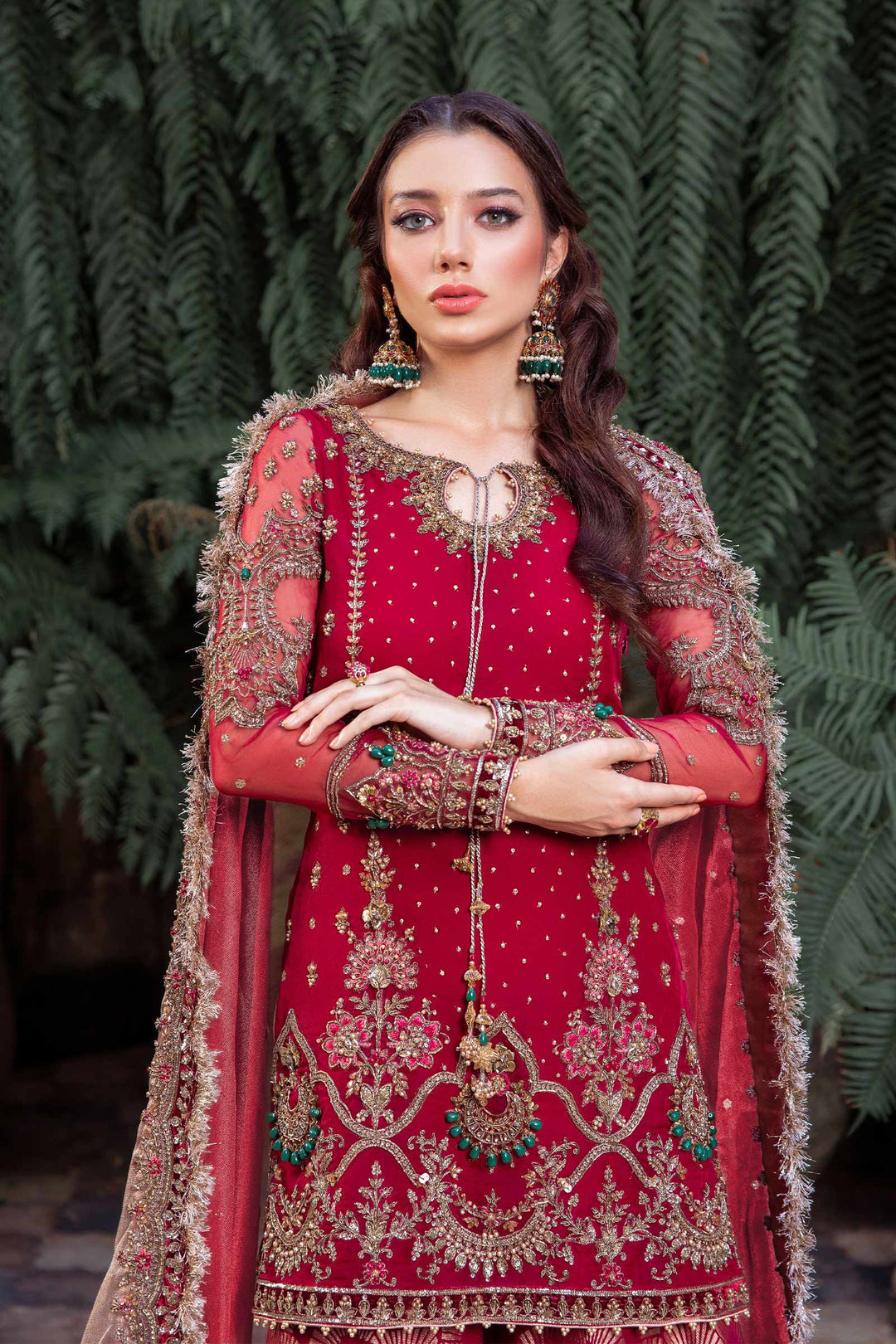 Maria B | Bridal Couture | Shireen by Maria B - Designer Dress - Type: Ladies Clothes - Available at Libayah - 100% Original