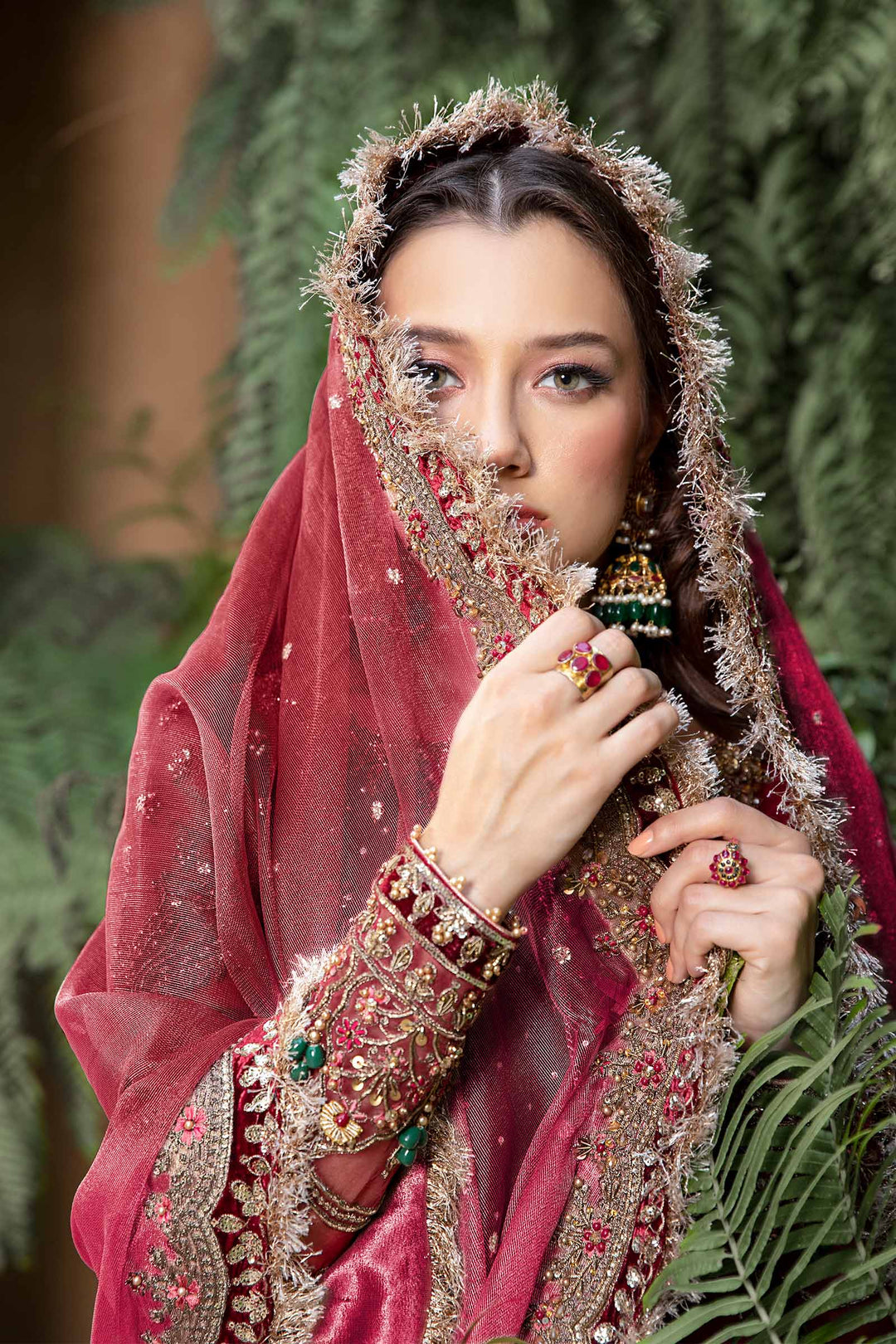 Maria B | Bridal Couture | Shireen by Maria B - Designer Dress - Type: Ladies Clothes - Available at Libayah - 100% Original