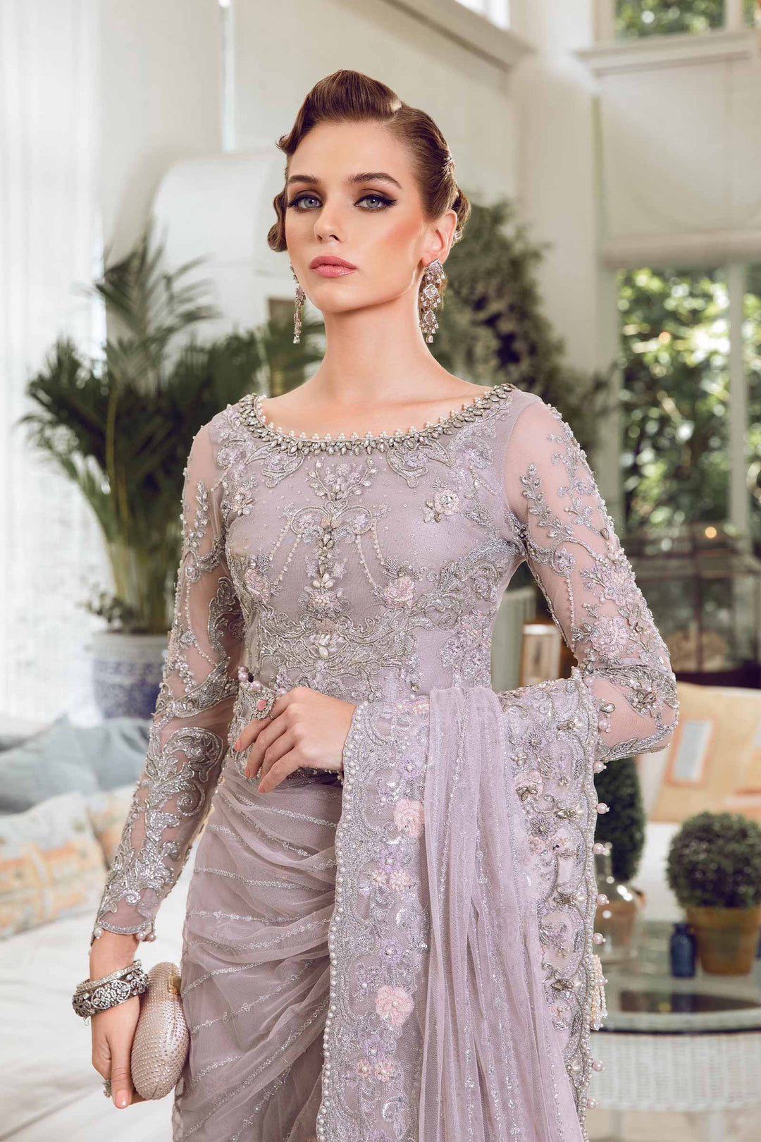 Maria B | Bridal Couture | Rozanne by Maria B - Designer Dress - Type: Ladies Clothes - Available at Libayah - 100% Original