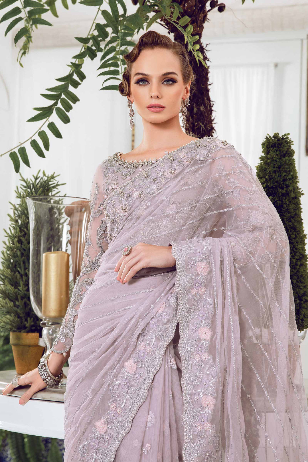 Maria B | Bridal Couture | Rozanne by Maria B - Designer Dress - Type: Ladies Clothes - Available at Libayah - 100% Original