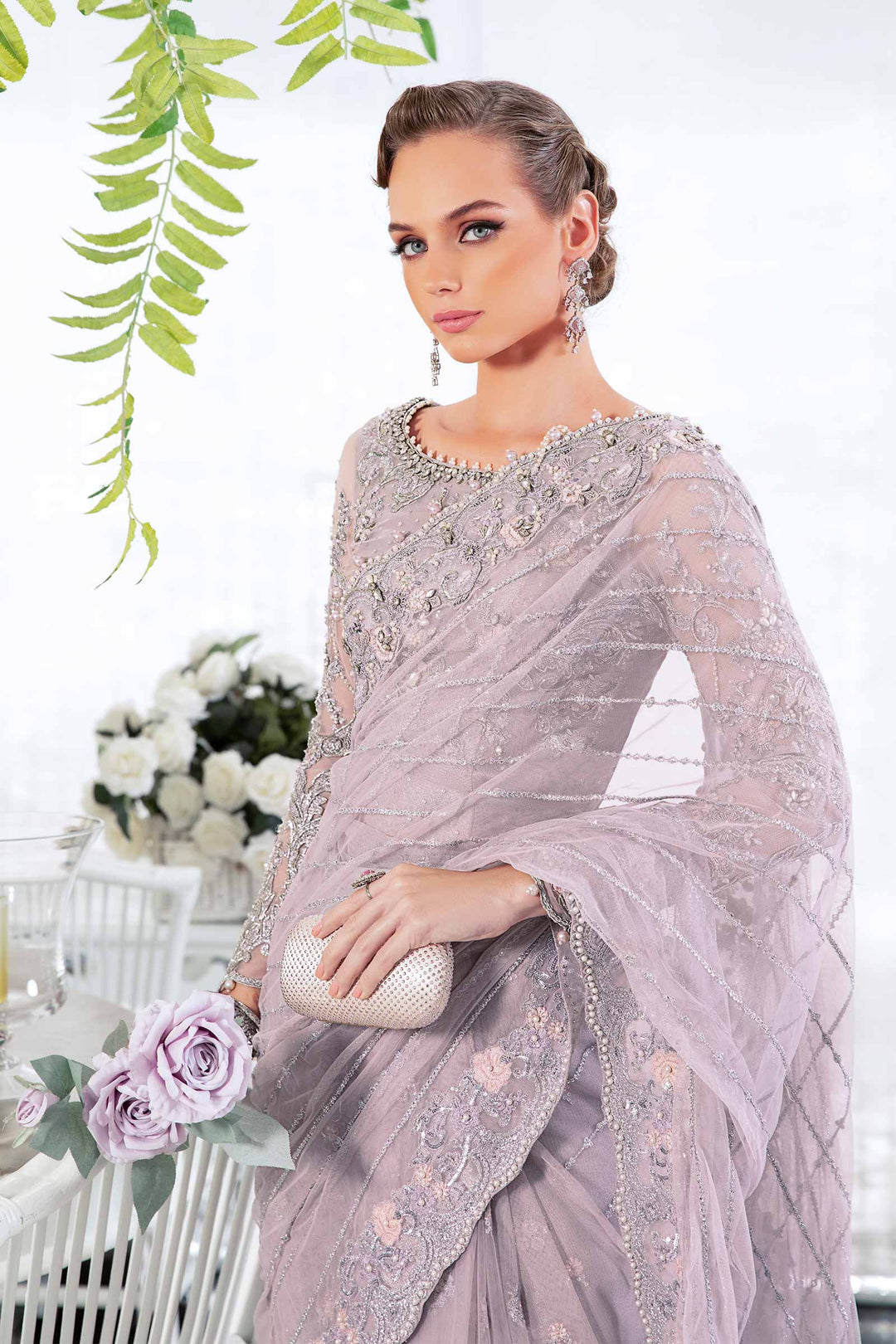 Maria B | Bridal Couture | Rozanne by Maria B - Designer Dress - Type: Ladies Clothes - Available at Libayah - 100% Original