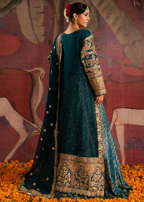 Haseens | Gehna Formals | Zarkash by Haseens - Designer Dress  - Type : Ladies Clothes - Available at Libayah - 100% Original 
