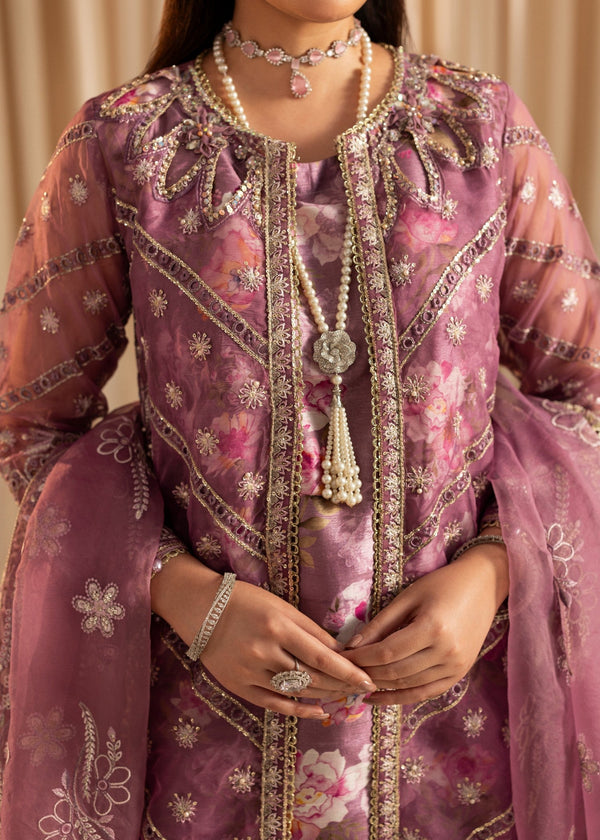 Maryum N Maria | Vasl Pret | UN-08 - LAVENDER by Diara Couture - Designer Dress - Type : Ladies Clothes - Available at Libayah - 100% Original 