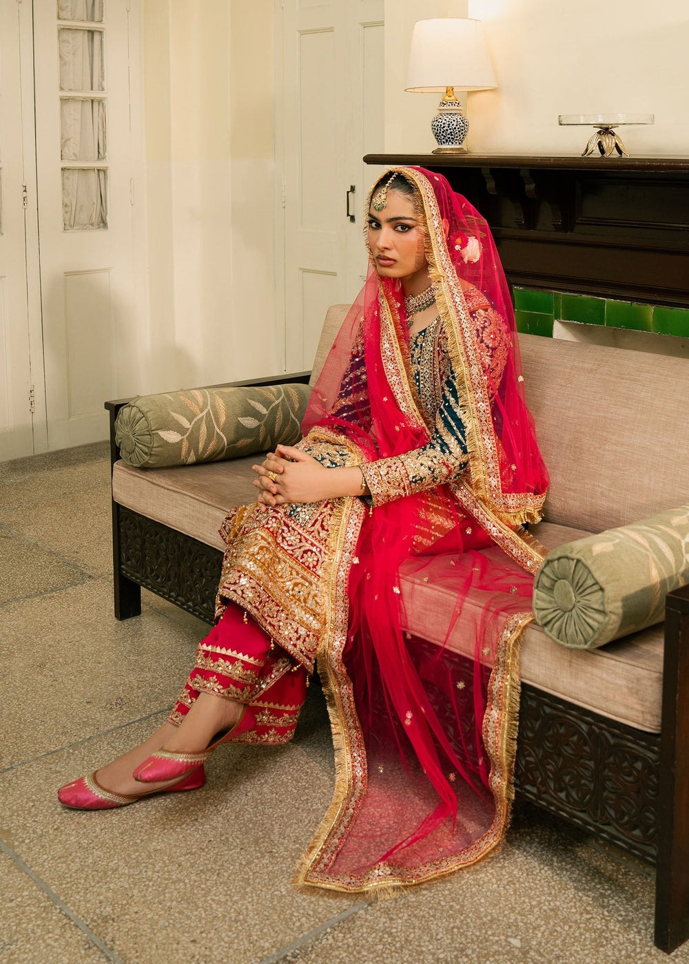 Haseens | Nawabzadi Formals |  Suroori by Haseens - Designer Dress  - Type : Ladies Clothes - Available at Libayah - 100% Original 