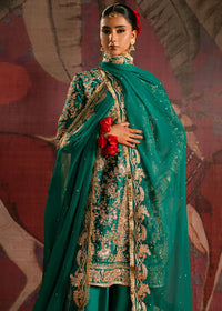 Haseens | Gehna Formals | Zamarud by Haseens - Designer Dress  - Type : Ladies Clothes - Available at Libayah - 100% Original 
