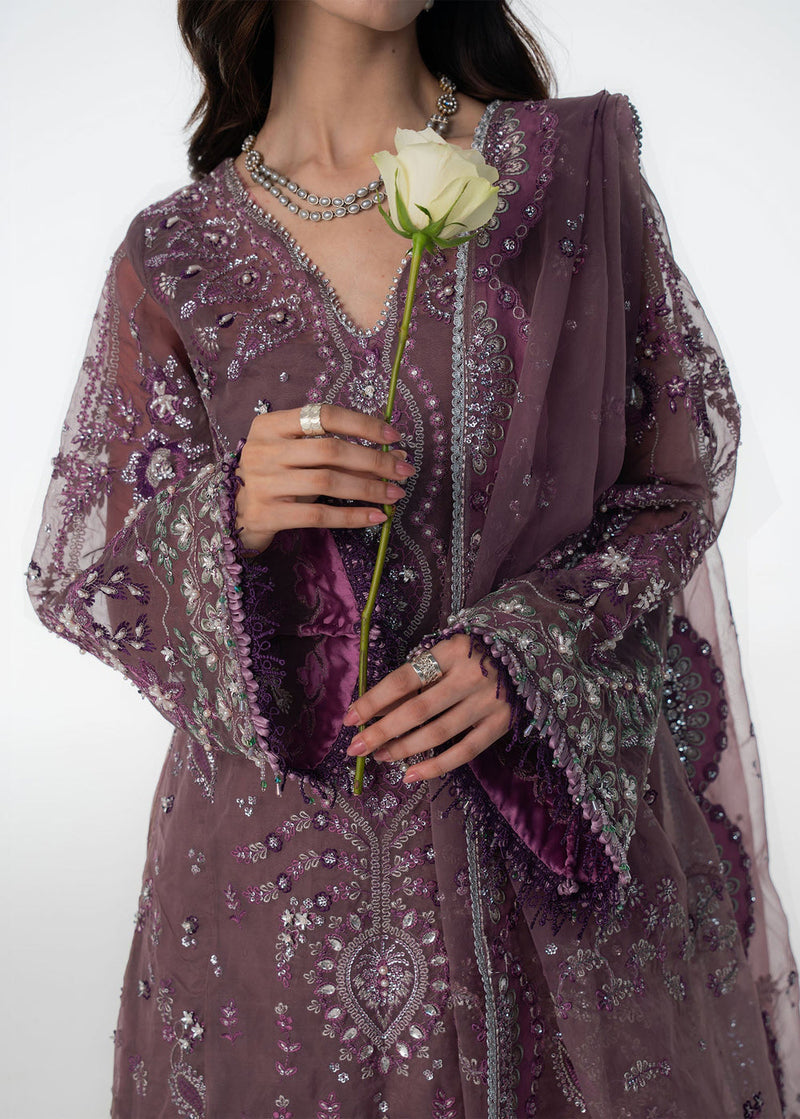 Sadaf Fawad Khan | Festive 25 | Wistful Mauve by Sadaf Fawad Khan - Designer Dress  - Type : Ladies Clothes - Available at Libayah - 100% Original 