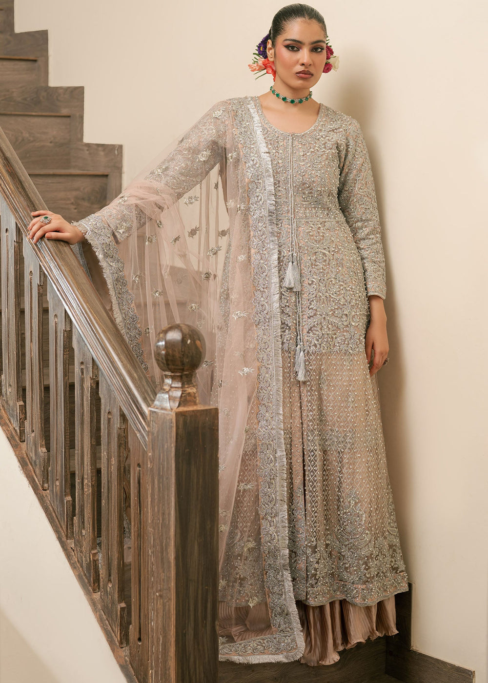 Haseens | Nawabzadi Formals |  Mehves by Haseens - Designer Dress  - Type : Ladies Clothes - Available at Libayah - 100% Original 