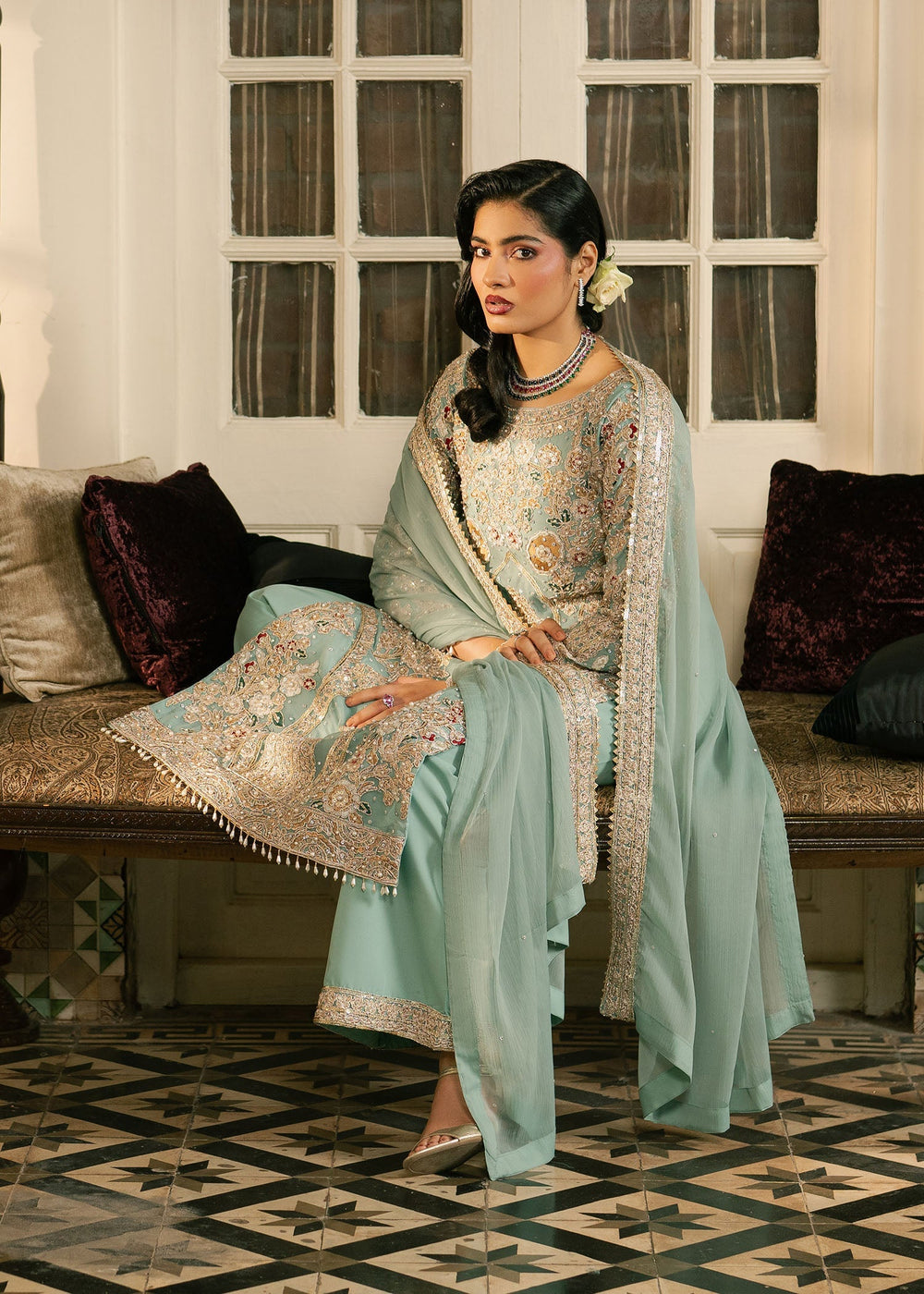Haseens | Nawabzadi Formals |  Sarveen by Haseens - Designer Dress  - Type : Ladies Clothes - Available at Libayah - 100% Original 