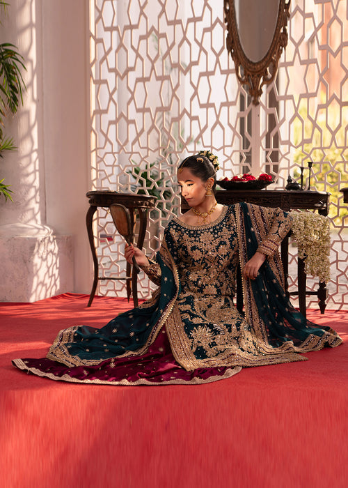 Haseens | Gehna Formals | Laajward by Haseens - Designer Dress  - Type : Ladies Clothes - Available at Libayah - 100% Original 