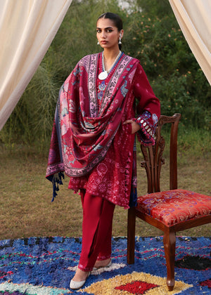 Sadaf Fawad Khan | Winter 25 | Parissa by Sadaf Fawad Khan - Designer Dress - Type : Ladies Clothes - Available at Libayah - 100% Original 