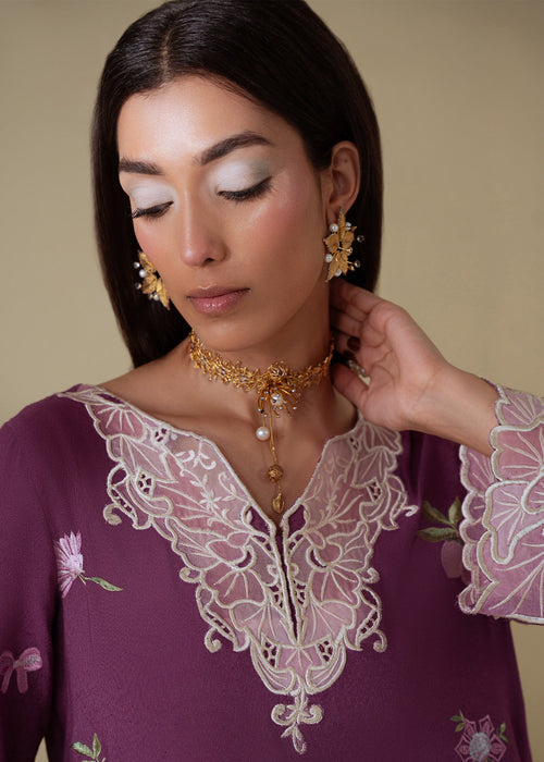 Mist – authentic Pakistani dress from the Saira Shakira Basic Pret 25 collection for women in the UK.