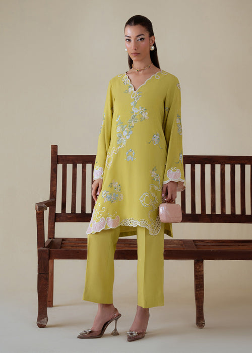 Spring Bloom – authentic Pakistani dress from the Saira Shakira Basic Pret 25 collection for women in the UK.
