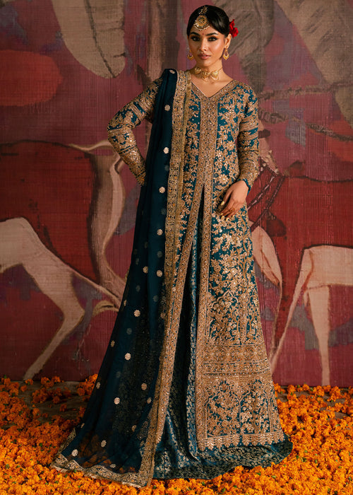 Haseens | Gehna Formals | Zarkash by Haseens - Designer Dress  - Type : Ladies Clothes - Available at Libayah - 100% Original 