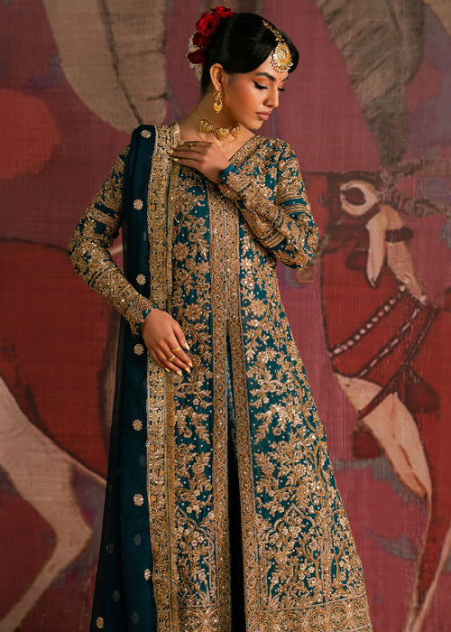 Haseens | Gehna Formals | Zarkash by Haseens - Designer Dress  - Type : Ladies Clothes - Available at Libayah - 100% Original 