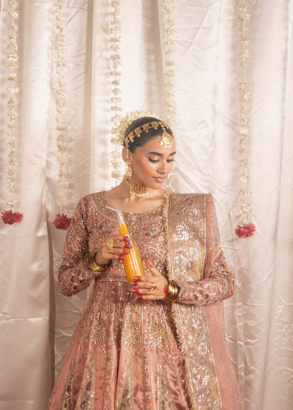 Maria Osama Khan | Jhil Mil Wedding Festive | Shehnai - Maria Osama by Maria Osama Khan - Designer Dress  - Type : Ladies Clothes - Available at Libayah - 100% Original 