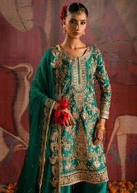 Haseens | Gehna Formals | Zamarud by Haseens - Designer Dress  - Type : Ladies Clothes - Available at Libayah - 100% Original 