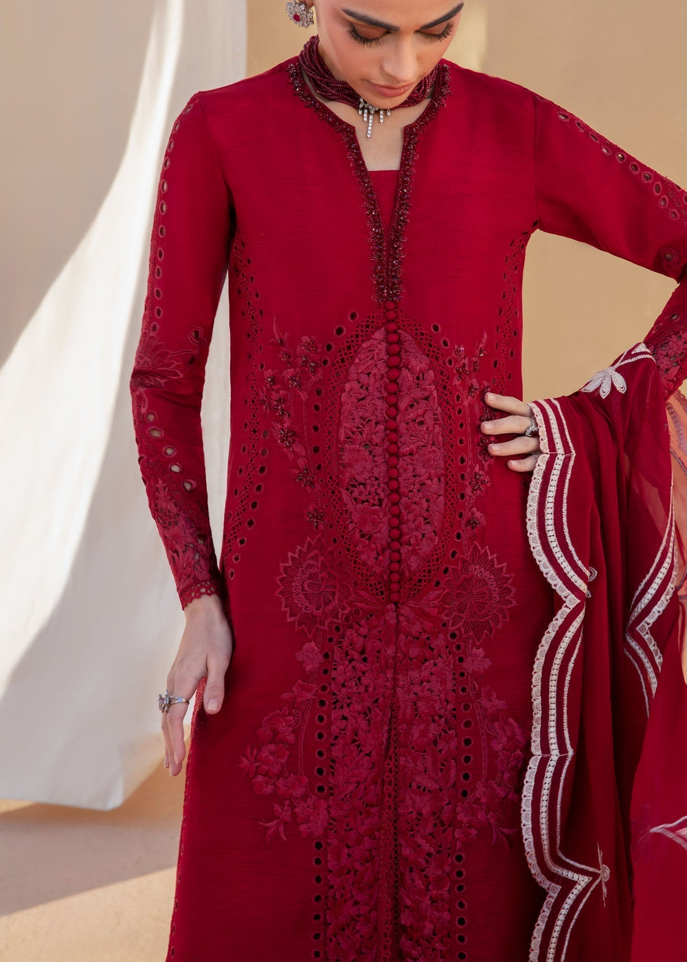 Saira Shakira | Rosea Casual Pret 25 | Izzy by Saira Shakira - Designer Dress  - Type : Ladies Clothes - Available at Libayah - 100% Original 