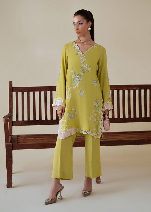 Spring Bloom – authentic Pakistani dress from the Saira Shakira Basic Pret 25 collection for women in the UK.