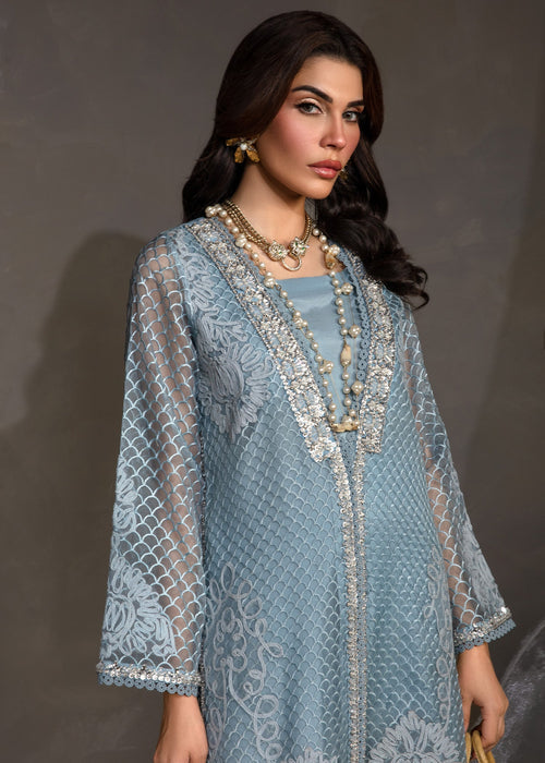 Saira Shakira | Zarae Luxury Pret | Cyan by Saira Shakira - Designer Dress  - Type : Ladies Clothes - Available at Libayah - 100% Original 