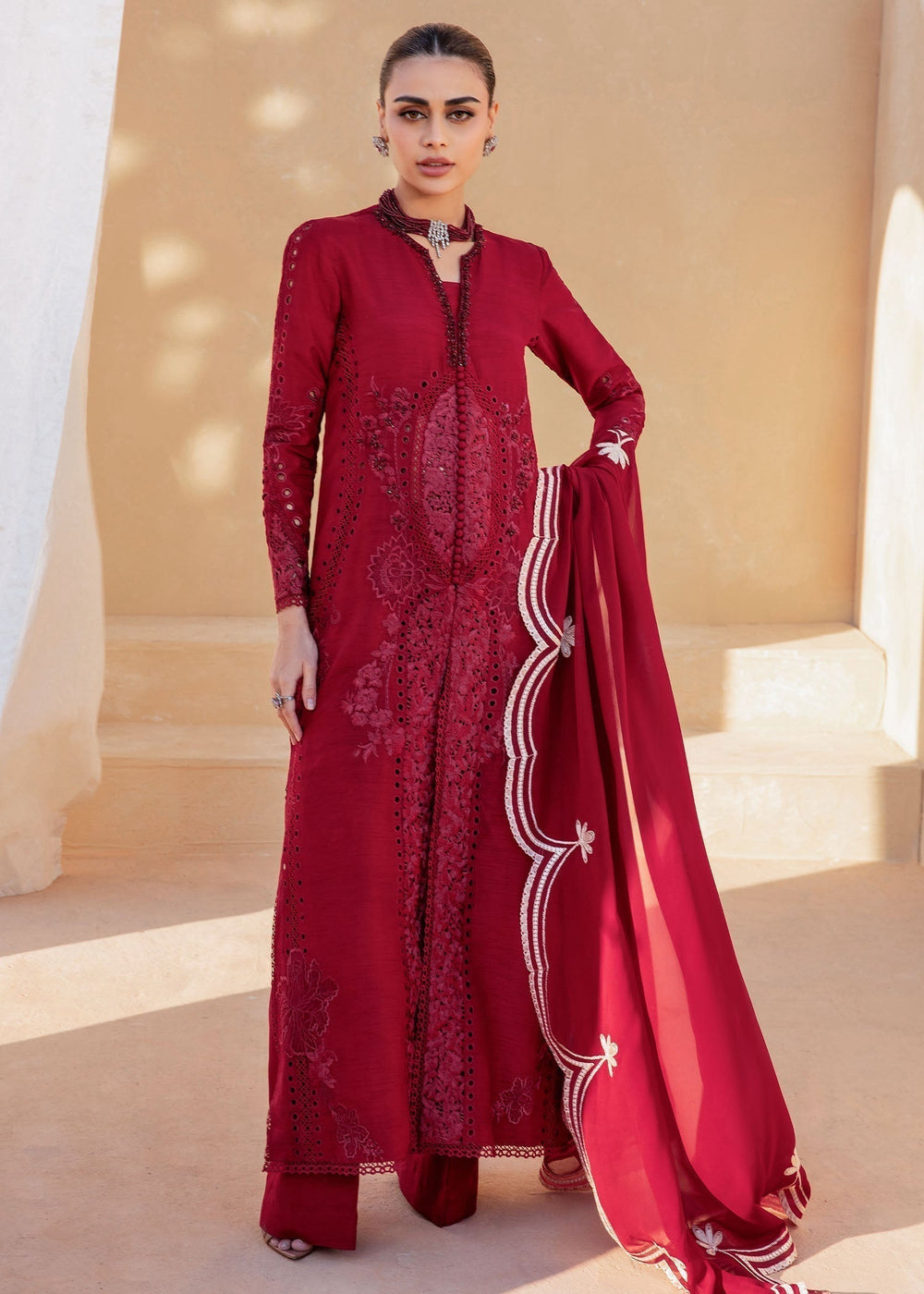 Saira Shakira | Rosea Casual Pret 25 | Izzy by Saira Shakira - Designer Dress  - Type : Ladies Clothes - Available at Libayah - 100% Original 