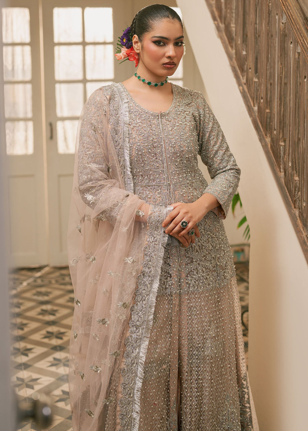 Haseens | Nawabzadi Formals |  Mehves by Haseens - Designer Dress  - Type : Ladies Clothes - Available at Libayah - 100% Original 