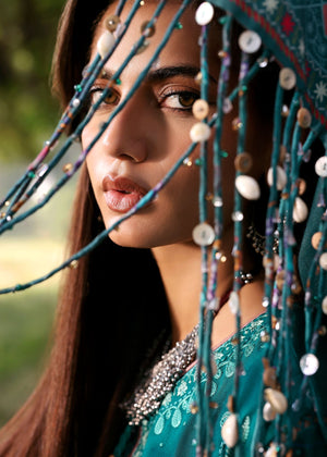 Sadaf Fawad Khan | Winter 25 | Mahpari by Sadaf Fawad Khan - Designer Dress - Type : Ladies Clothes - Available at Libayah - 100% Original 