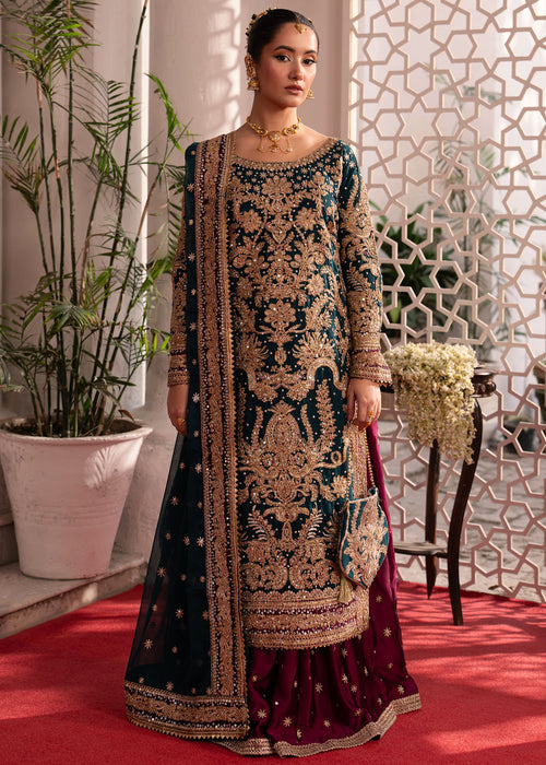 Haseens | Gehna Formals | Laajward by Haseens - Designer Dress  - Type : Ladies Clothes - Available at Libayah - 100% Original 