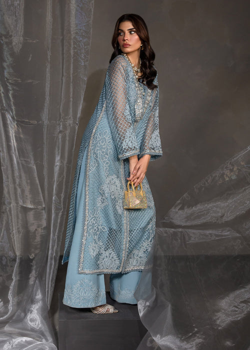 Saira Shakira | Zarae Luxury Pret | Cyan by Saira Shakira - Designer Dress  - Type : Ladies Clothes - Available at Libayah - 100% Original 