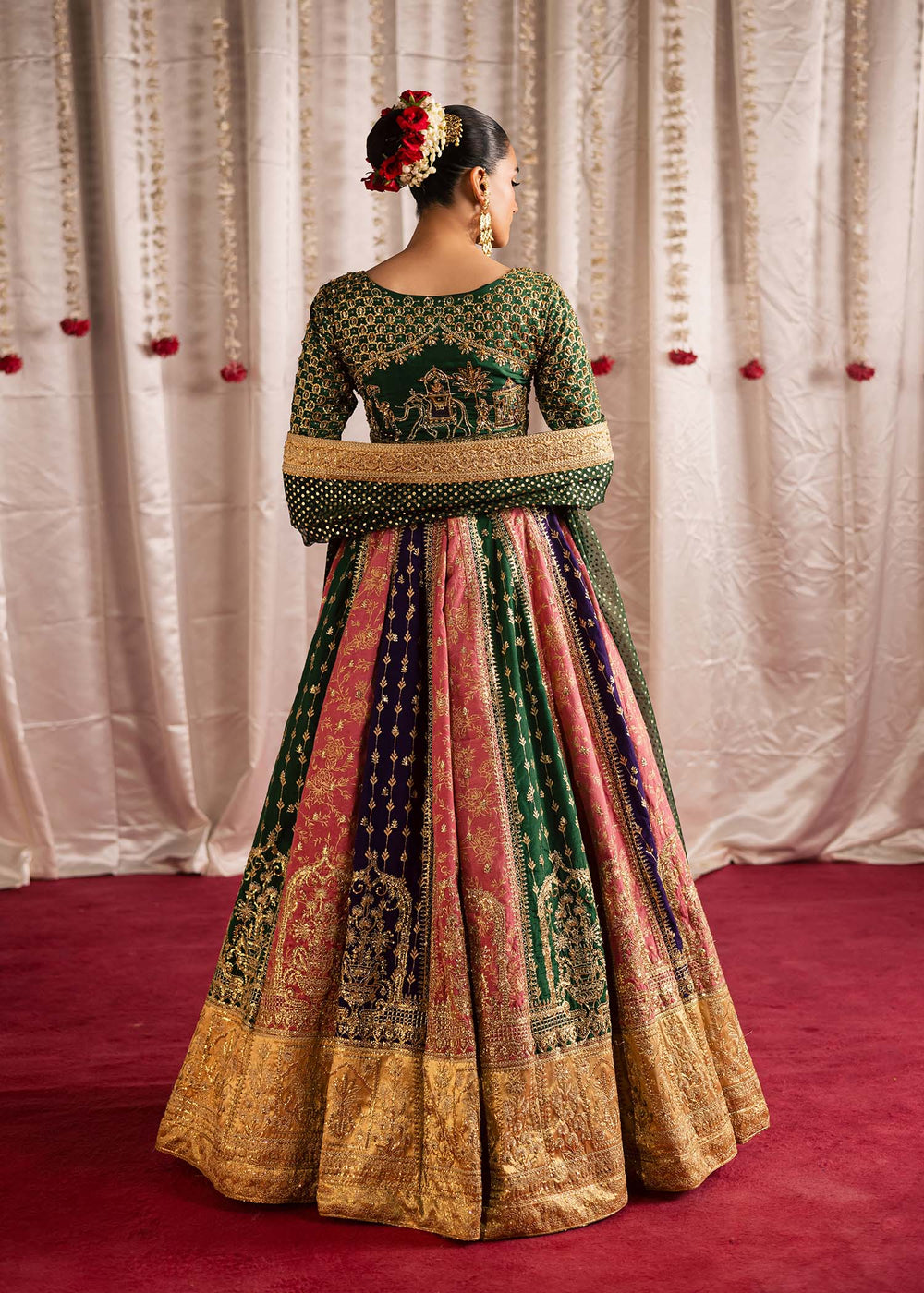 Maria Osama Khan | Jhil Mil Wedding Festive | Rangrez - Maria Osama by Maria Osama Khan - Designer Dress  - Type : Ladies Clothes - Available at Libayah - 100% Original 