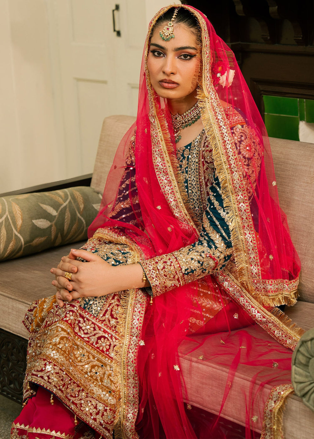 Haseens | Nawabzadi Formals |  Suroori by Haseens - Designer Dress  - Type : Ladies Clothes - Available at Libayah - 100% Original 