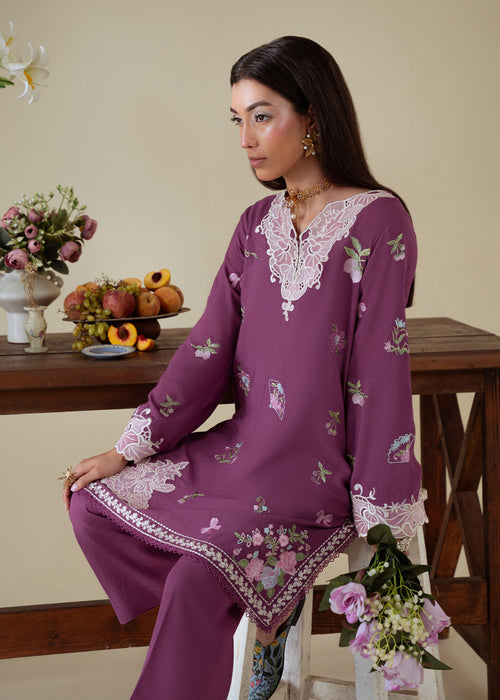 Mist – authentic Pakistani dress from the Saira Shakira Basic Pret 25 collection for women in the UK.