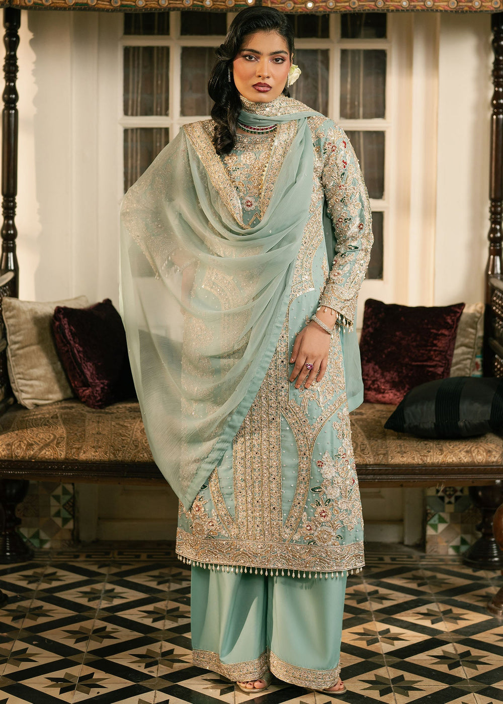 Haseens | Nawabzadi Formals |  Sarveen by Haseens - Designer Dress  - Type : Ladies Clothes - Available at Libayah - 100% Original 