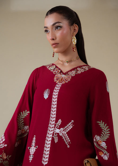 Flame – authentic Pakistani dress from the Saira Shakira Basic Pret 25 collection for women in the UK.