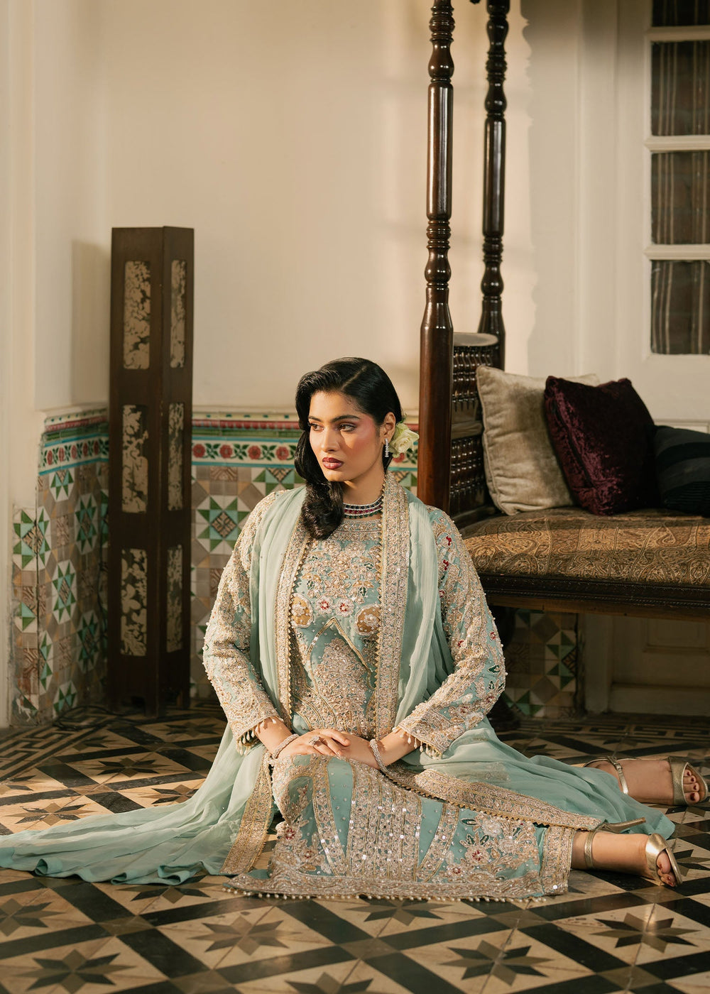 Haseens | Nawabzadi Formals |  Sarveen by Haseens - Designer Dress  - Type : Ladies Clothes - Available at Libayah - 100% Original 