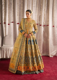 Maria Osama Khan | Jhil Mil Wedding Festive | Sunehri - Maria Osama by Maria Osama Khan - Designer Dress  - Type : Ladies Clothes - Available at Libayah - 100% Original 