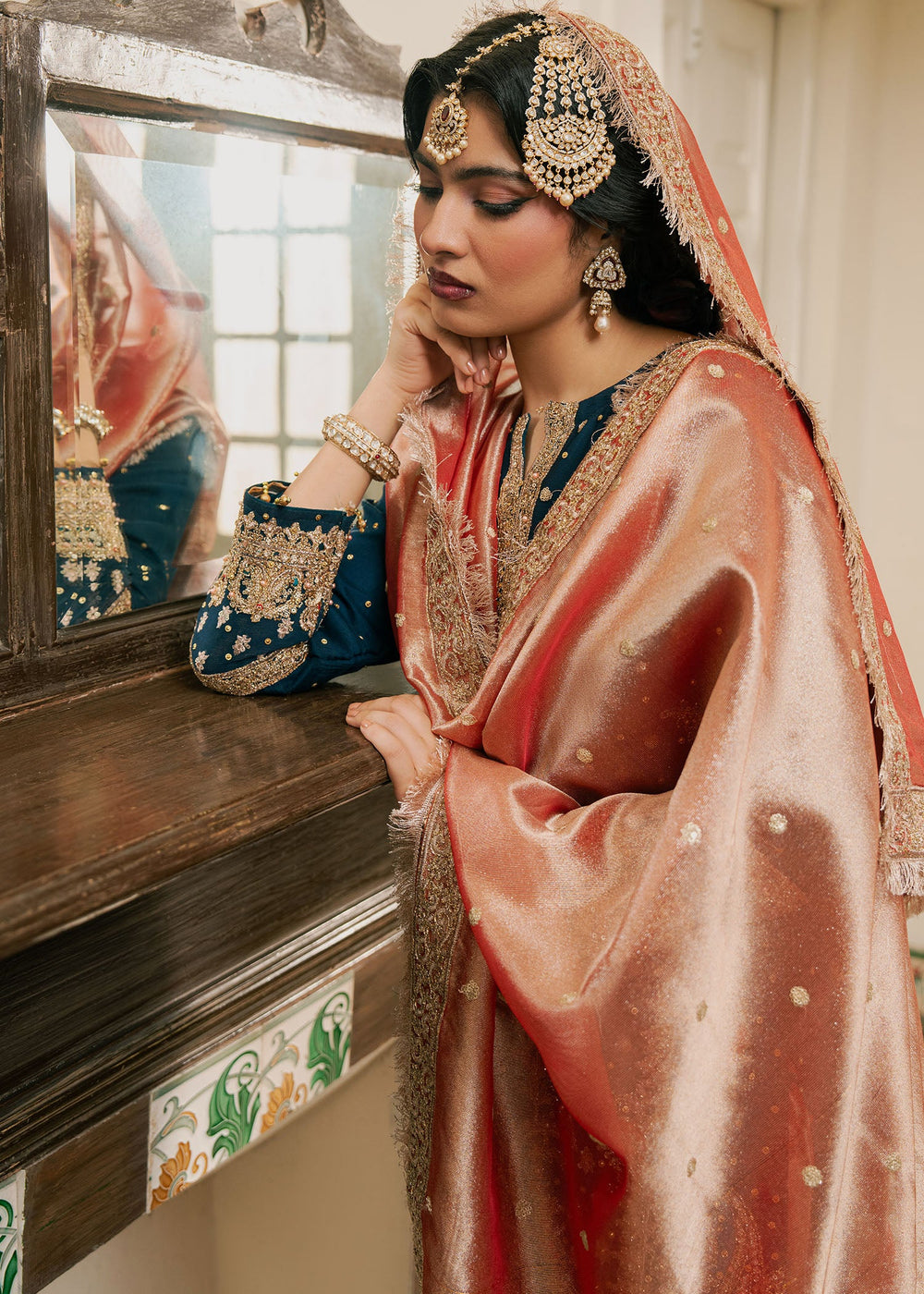 Haseens | Nawabzadi Formals | Mahin�b by Haseens - Designer Dress  - Type : Ladies Clothes - Available at Libayah - 100% Original 