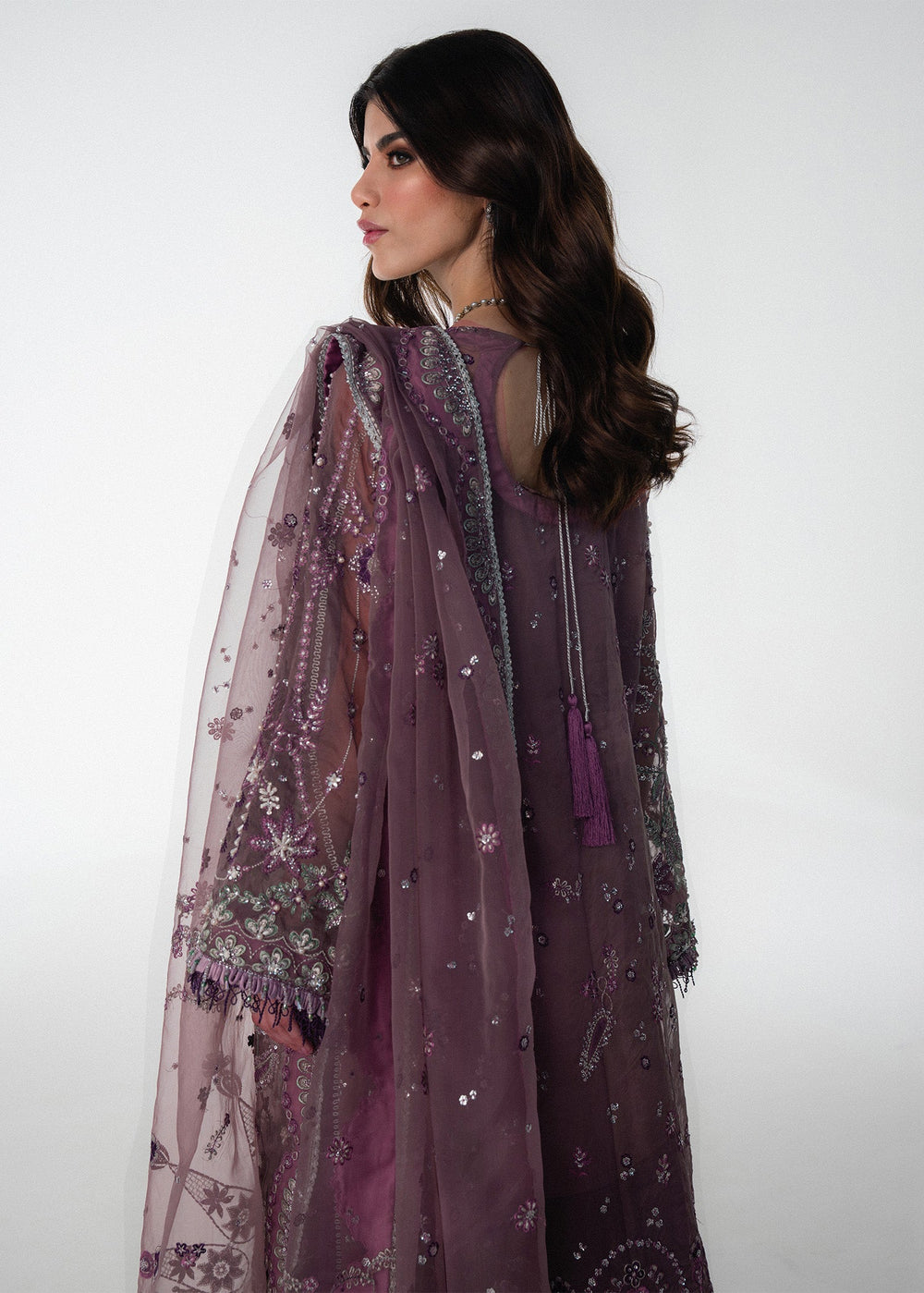 Sadaf Fawad Khan | Festive 25 | Wistful Mauve by Sadaf Fawad Khan - Designer Dress  - Type : Ladies Clothes - Available at Libayah - 100% Original 