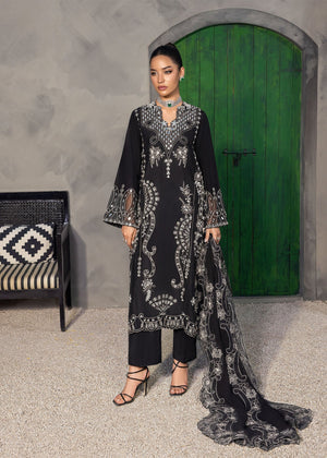 Saira Shakira | Nureh Luxe | Dahlia Noir by Saira Shakira - Designer Dress  - Type : Ladies Clothes - Available at Libayah - 100% Original 