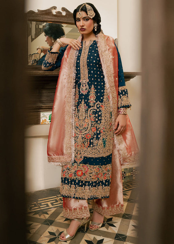 Haseens | Nawabzadi Formals | Mahin�b by Haseens - Designer Dress  - Type : Ladies Clothes - Available at Libayah - 100% Original 