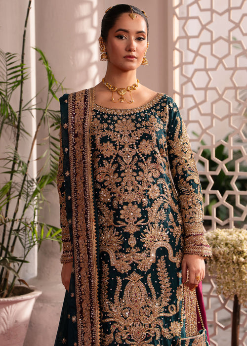 Haseens | Gehna Formals | Laajward by Haseens - Designer Dress  - Type : Ladies Clothes - Available at Libayah - 100% Original 