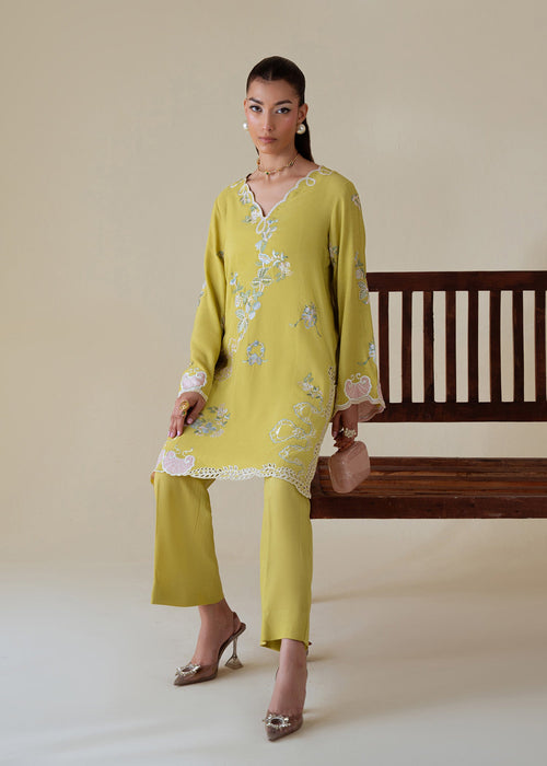 Spring Bloom – authentic Pakistani dress from the Saira Shakira Basic Pret 25 collection for women in the UK.