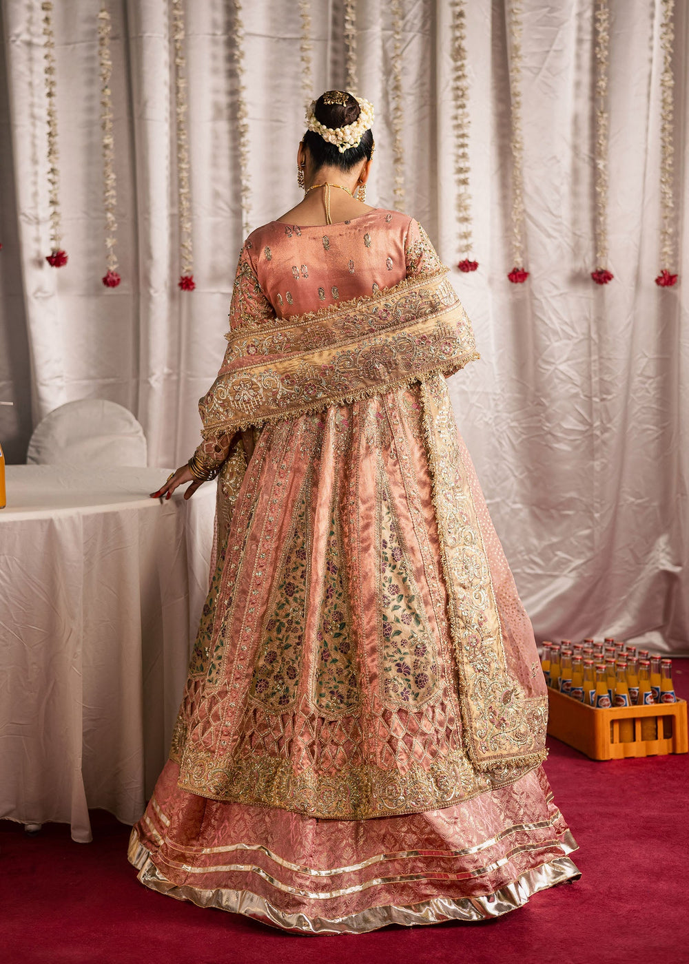 Maria Osama Khan | Jhil Mil Wedding Festive | Shehnai - Maria Osama by Maria Osama Khan - Designer Dress  - Type : Ladies Clothes - Available at Libayah - 100% Original 