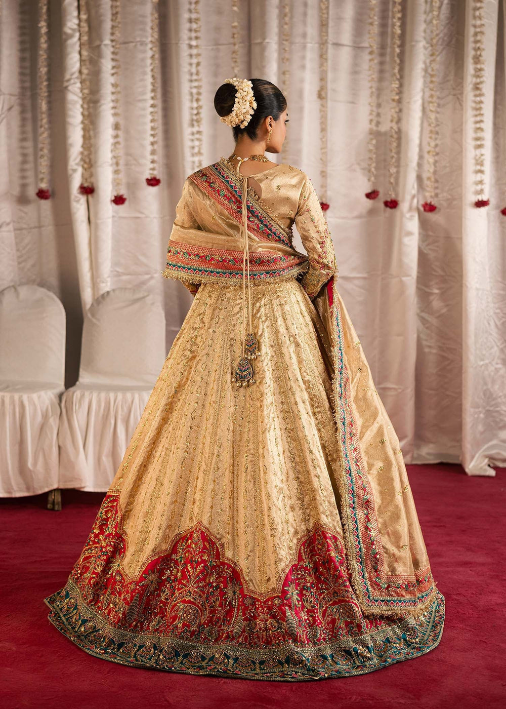 Maria Osama Khan | Jhil Mil Wedding Festive | Danak - Maria Osama by Maria Osama Khan - Designer Dress  - Type : Ladies Clothes - Available at Libayah - 100% Original 
