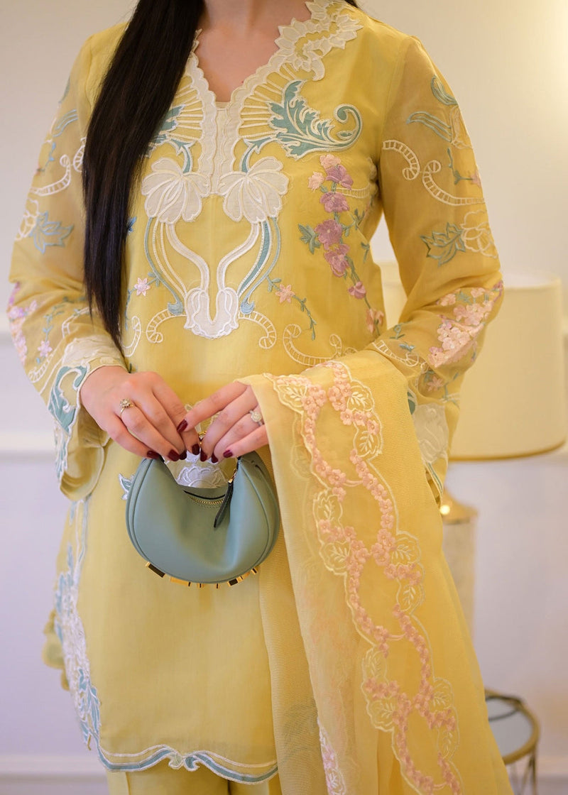 Saira Shakira | Rosea Casual Pret 25 | Dandelion Hues by Saira Shakira - Designer Dress  - Type : Ladies Clothes - Available at Libayah - 100% Original 