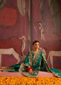 Haseens | Gehna Formals | Zamarud by Haseens - Designer Dress  - Type : Ladies Clothes - Available at Libayah - 100% Original 