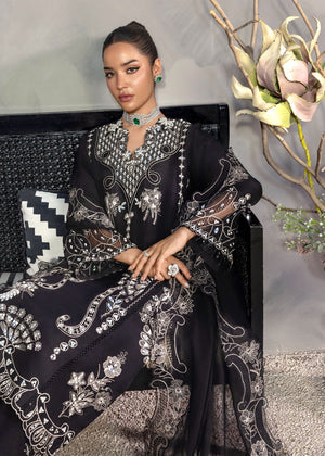 Saira Shakira | Nureh Luxe | Dahlia Noir by Saira Shakira - Designer Dress  - Type : Ladies Clothes - Available at Libayah - 100% Original 